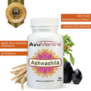 Ashwashila Tablets (Ashwagandha + Shilajit)